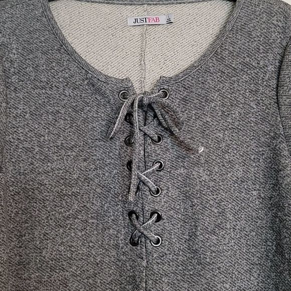 NWT-JustFab Sweater Dress - Picture 3 of 10